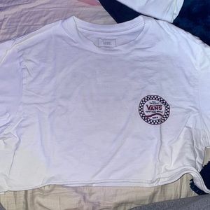 vans crop top
